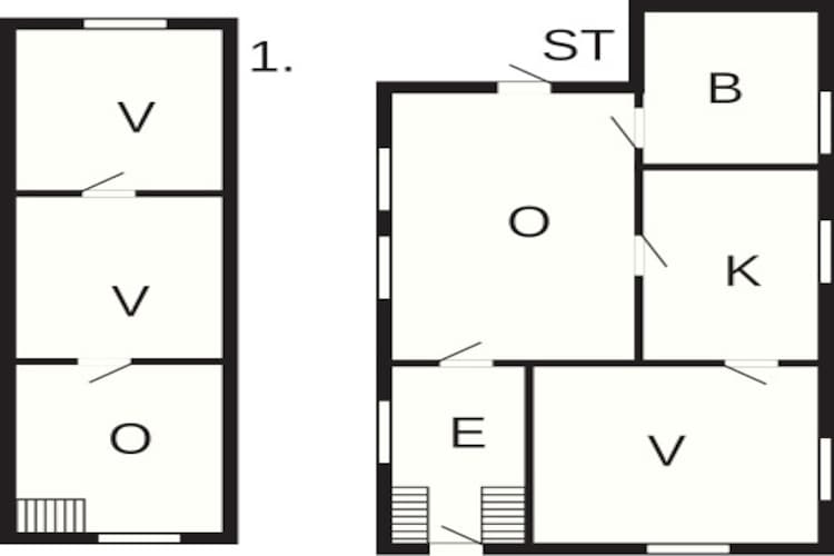 4 person holiday home in Måndalen-By Traum - Floor plan