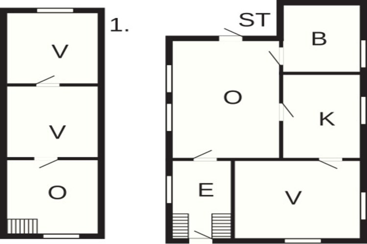 4 person holiday home in Måndalen-By Traum - Floor plan