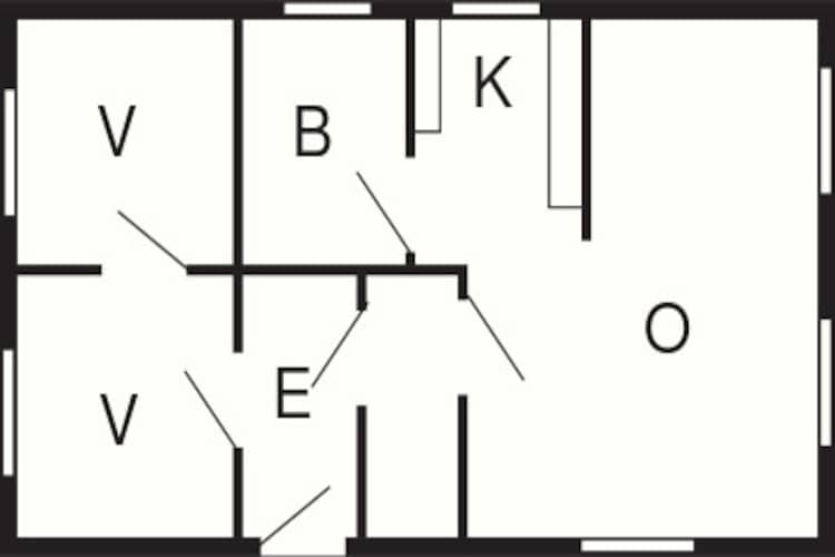 5 person holiday home in ENGAVÅGEN-By Traum - Floor plan