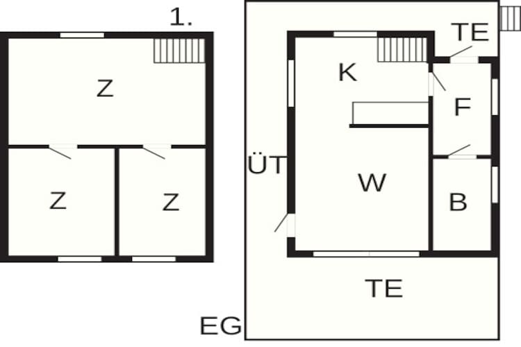 6 persoons vakantie huis in Kviby-By Traum - Plattegrond