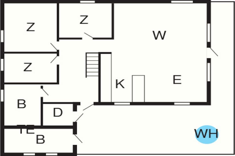 HUS 22235-Plan d'étage