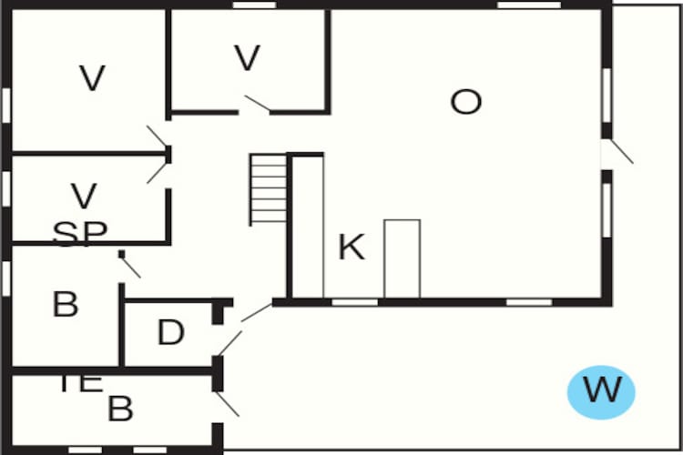 HUS 22235-Plan d'étage