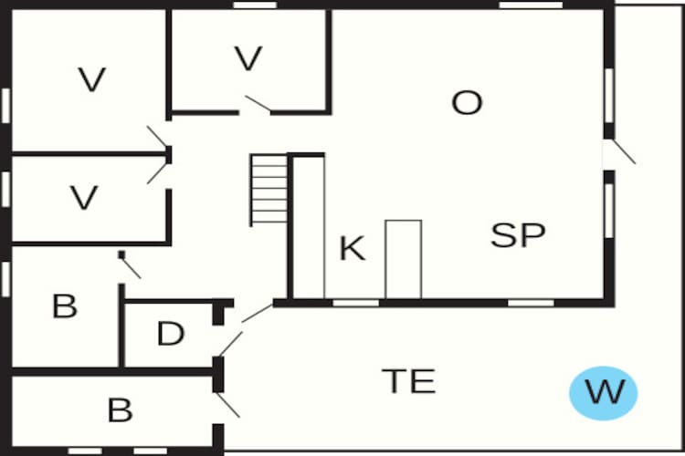 HUS 22235-Plattegrond