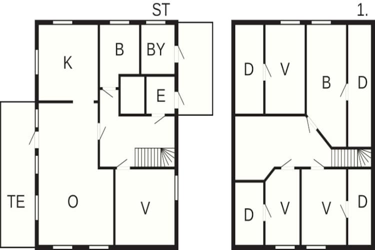 Maison de vacances pour 7 a Foldereid-By Traum - Plan