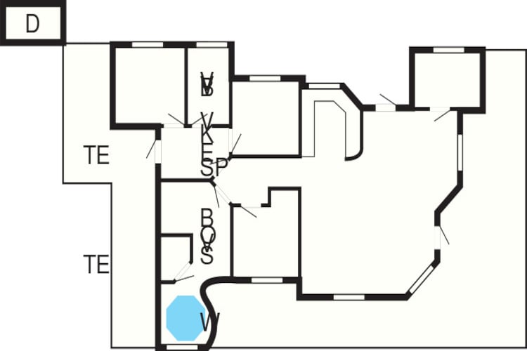 9 person holiday home in Ringkøbing-By Traum-Floor plan