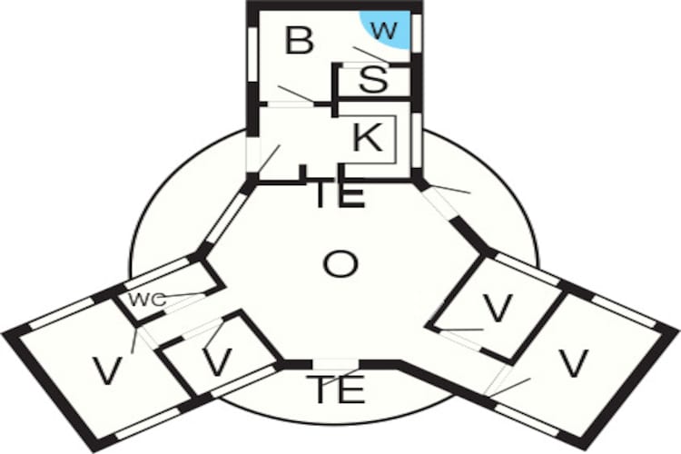 8 persoons vakantie huis in Fjerritslev-By Traum-Plattegrond