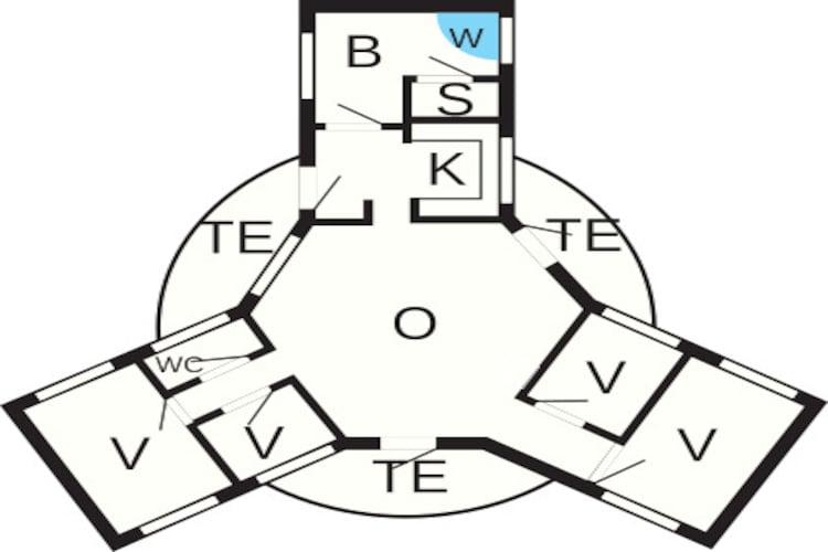 8 persoons vakantie huis in Fjerritslev-By Traum - Plattegrond