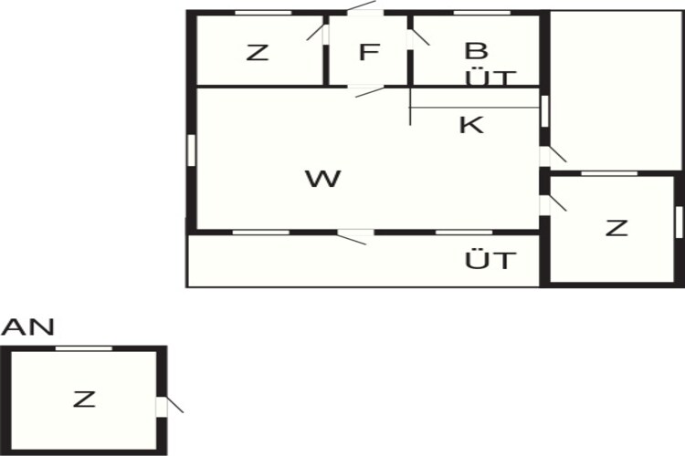 6 persoons vakantie huis in Stubbekøbing-By Traum-Plattegrond