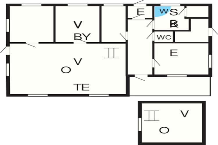 8 Personen Ferienhaus in Norheimsund-By Traum-Grundriss