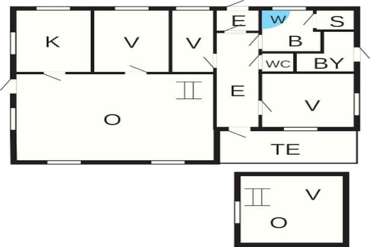 8 persoons vakantie huis in Norheimsund-By Traum - Plattegrond