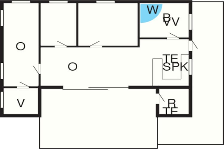 6 persoons vakantie huis in Løkken-By Traum - Plattegrond