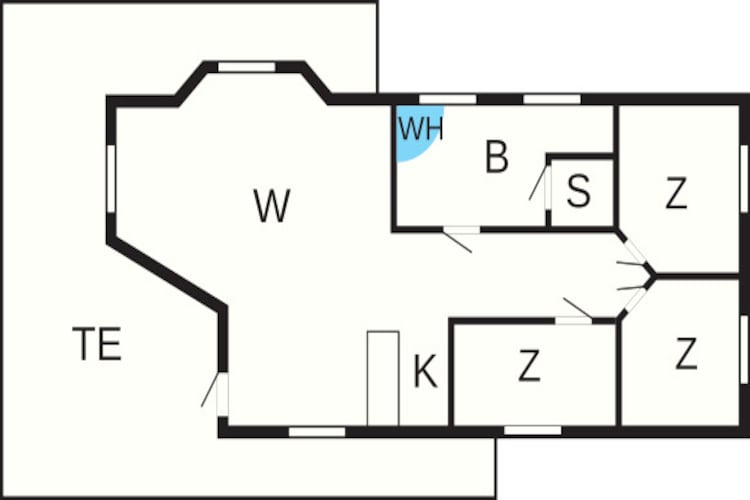 8 persoons vakantie huis in Hadsund-By Traum-Plattegrond
