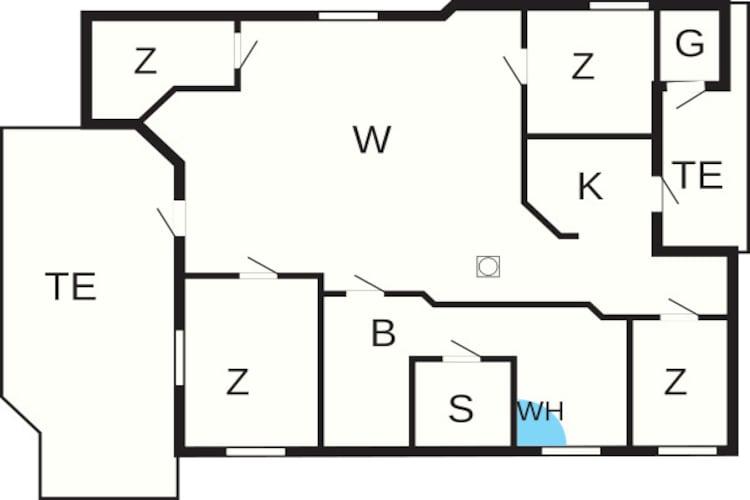 7 persoons vakantie huis in Hemmet-By Traum-Plattegrond