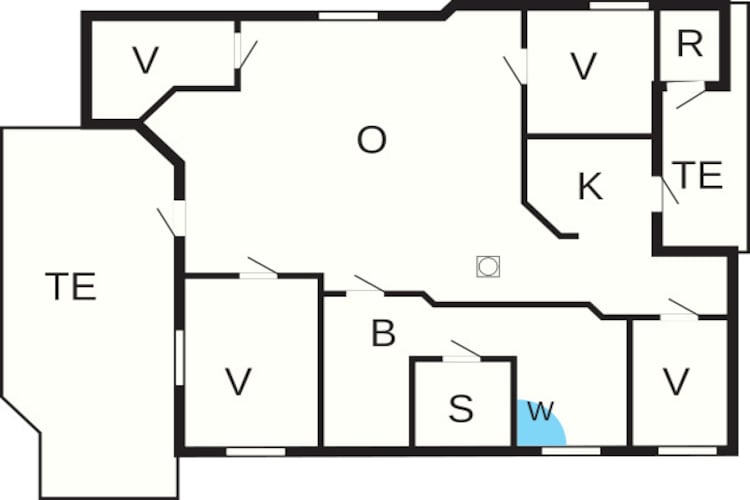 7 persoons vakantie huis in Hemmet-By Traum-Plattegrond