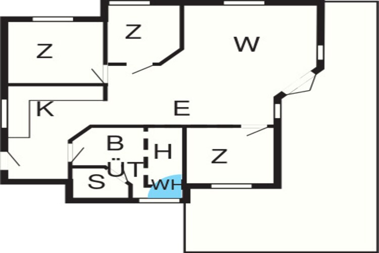 8 persoons vakantie huis in Grenaa-By Traum-Plattegrond