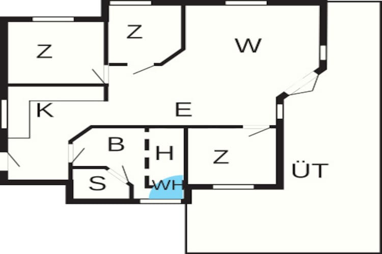8 persoons vakantie huis in Grenaa-By Traum-Plattegrond