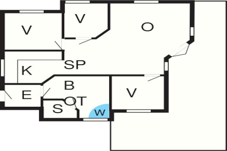 8 persoons vakantie huis in Grenaa-By Traum - Plattegrond