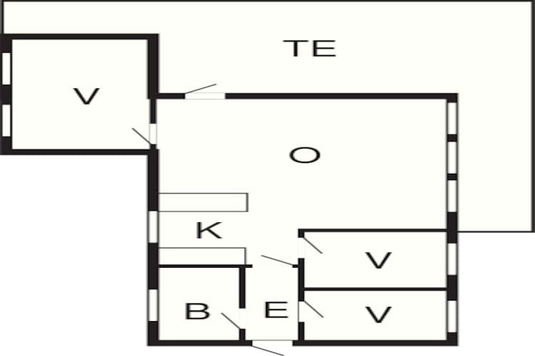 4 persoons vakantie huis in Skibby-By Traum - Plattegrond
