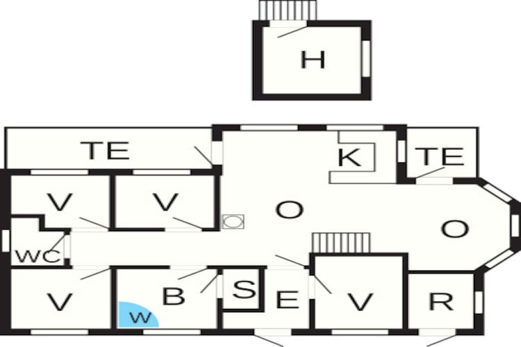 10 persoons vakantie huis in Thisted-By Traum-Plattegrond