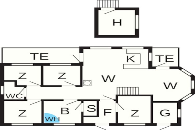10 persoons vakantie huis in Thisted-By Traum - Plattegrond