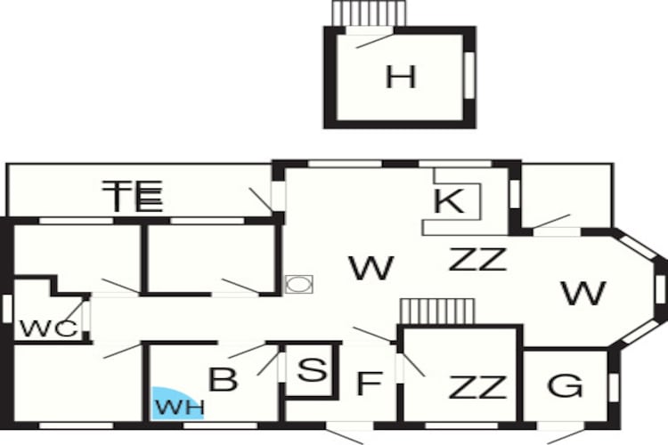 10 persoons vakantie huis in Thisted-By Traum - Plattegrond
