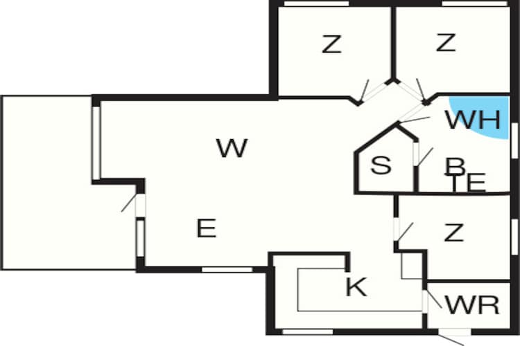 6 persoons vakantie huis in Hemmet-By Traum-Plattegrond