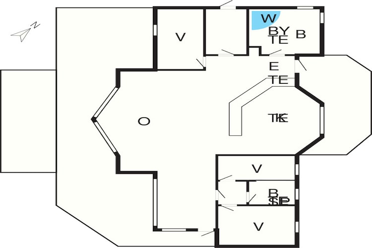 Maison de vacances pour 9 a Gørlev-By Traum-Plan d'étage