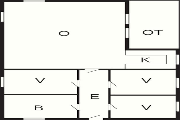 6 persoons vakantie huis in Væggerløse-By Traum - Plattegrond