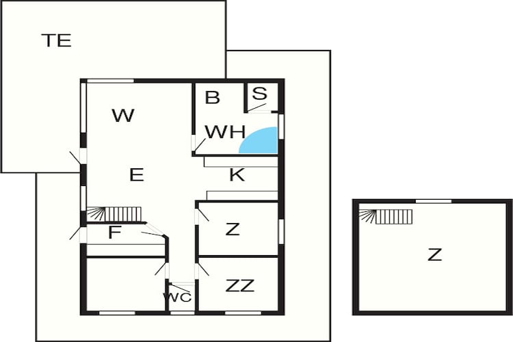 8 person holiday home in Vestervig-By Traum-Floor plan