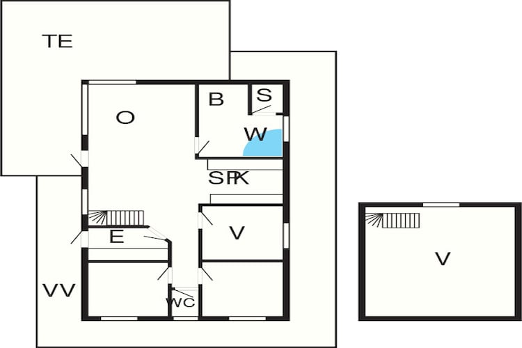 8 person holiday home in Vestervig-By Traum-Floor plan