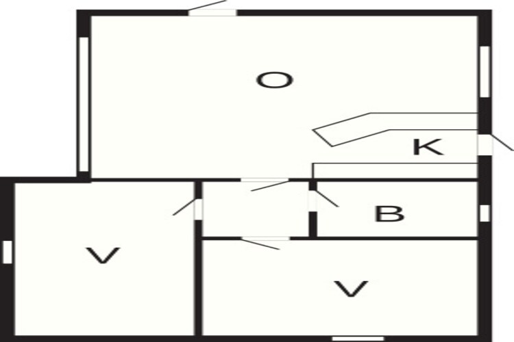 5 Personen Ferienhaus in Højslev-By Traum - Grundriss