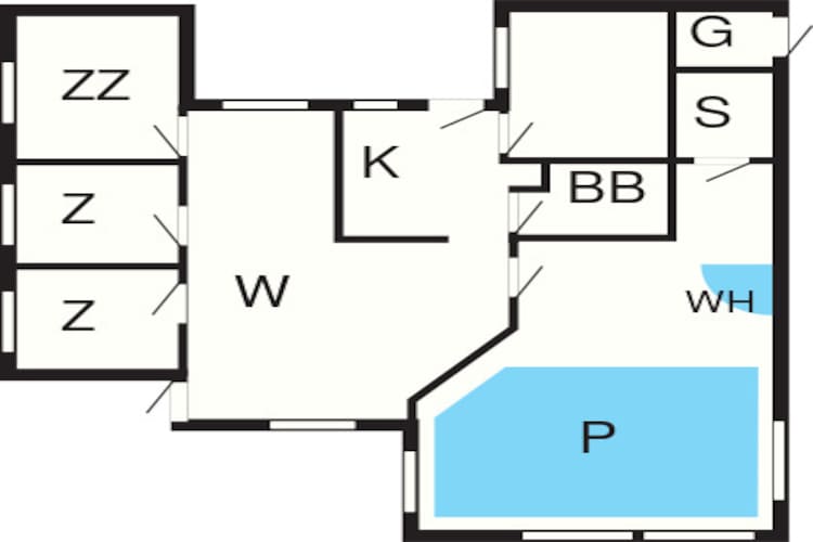 10 Personen Ferienhaus in Allingåbro-By Traum-Grundriss