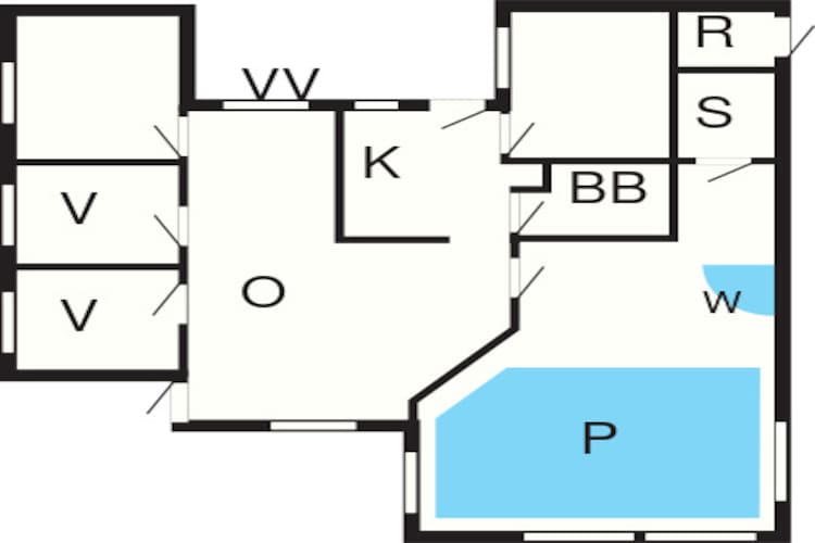 10 Personen Ferienhaus in Allingåbro-By Traum-Grundriss