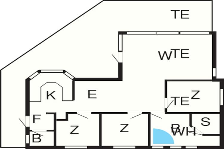 6 persoons vakantie huis in Hejls-By Traum-Plattegrond