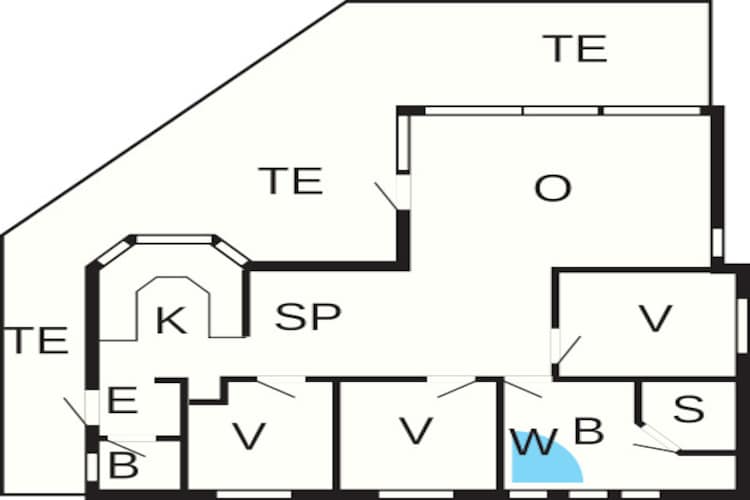 6 persoons vakantie huis in Hejls-By Traum-Plattegrond