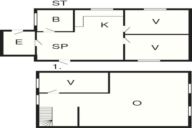 6 person holiday home in Svaneke-By Traum-Floor plan
