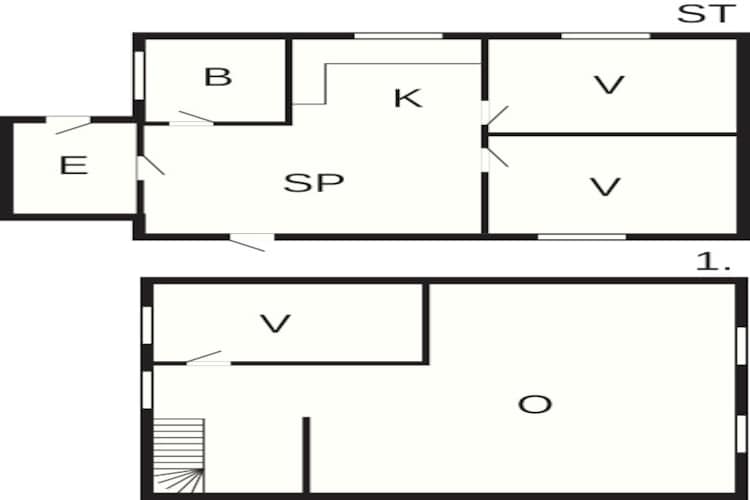 6 person holiday home in Svaneke-By Traum-Floor plan