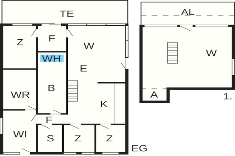 6 persoons vakantie huis in Hemmet-By Traum - Plattegrond