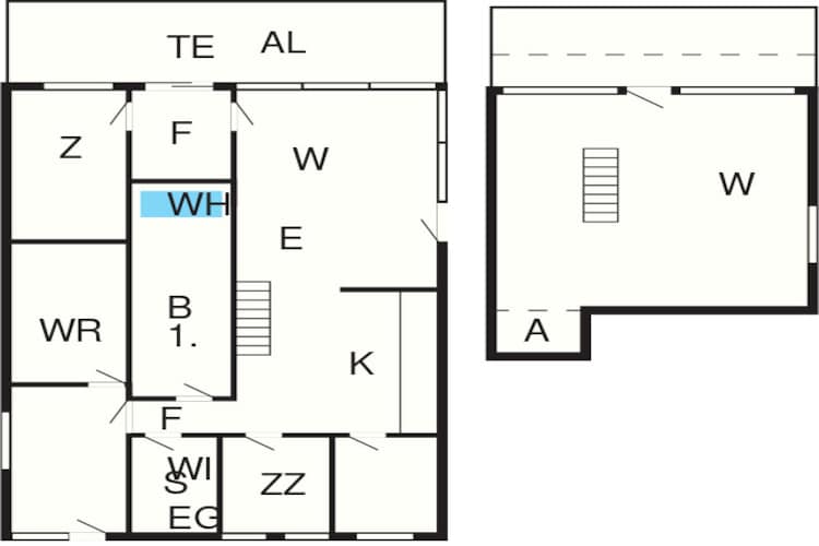 6 persoons vakantie huis in Hemmet-By Traum - Plattegrond
