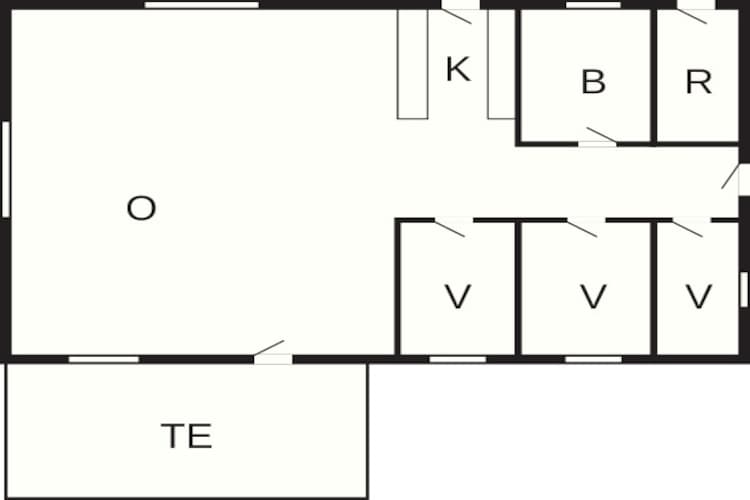 6 persoons vakantie huis in Hemmet-By Traum - Plattegrond