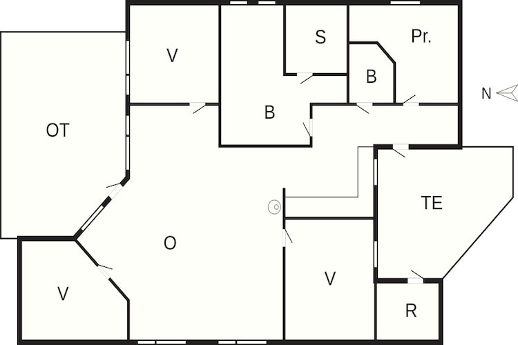 8 persoons vakantie huis in Humble-By Traum-Plattegrond