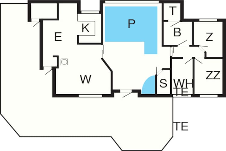 8 persoons vakantie huis in Læsø-By Traum - Plattegrond