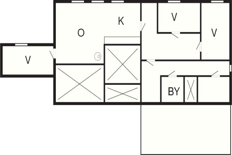 26071-ØVERVIK-Plattegrond