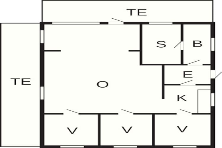6 persoons vakantie huis in Rudkøbing-By Traum - Plattegrond