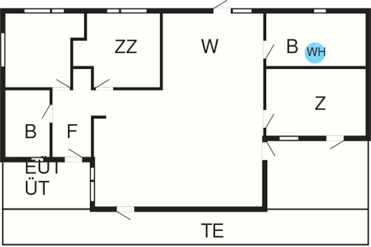 6 persoons vakantie huis in Hjørring-By Traum-Plattegrond