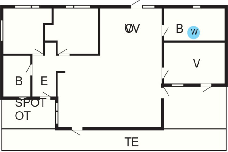 6 persoons vakantie huis in Hjørring-By Traum-Plattegrond