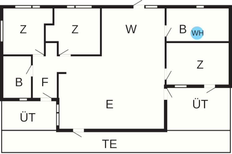 6 persoons vakantie huis in Hjørring-By Traum-Plattegrond