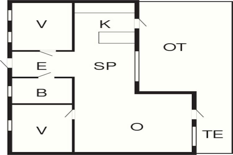 4 person holiday home in Kalundborg-Floor plan