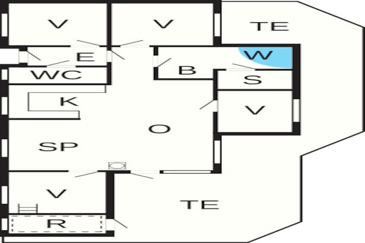 Gezinsvriendelijk strandhuis -- By Traum Ferienwohnungen-Plattegrond