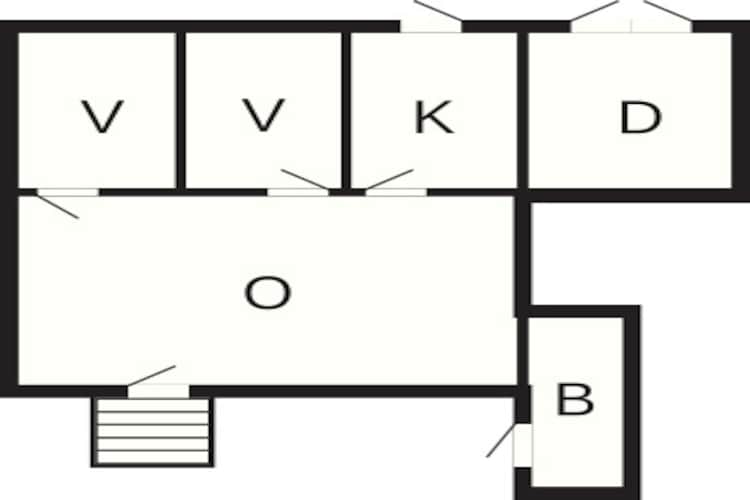 4 persoons vakantie huis in Allinge-By Traum-Plattegrond